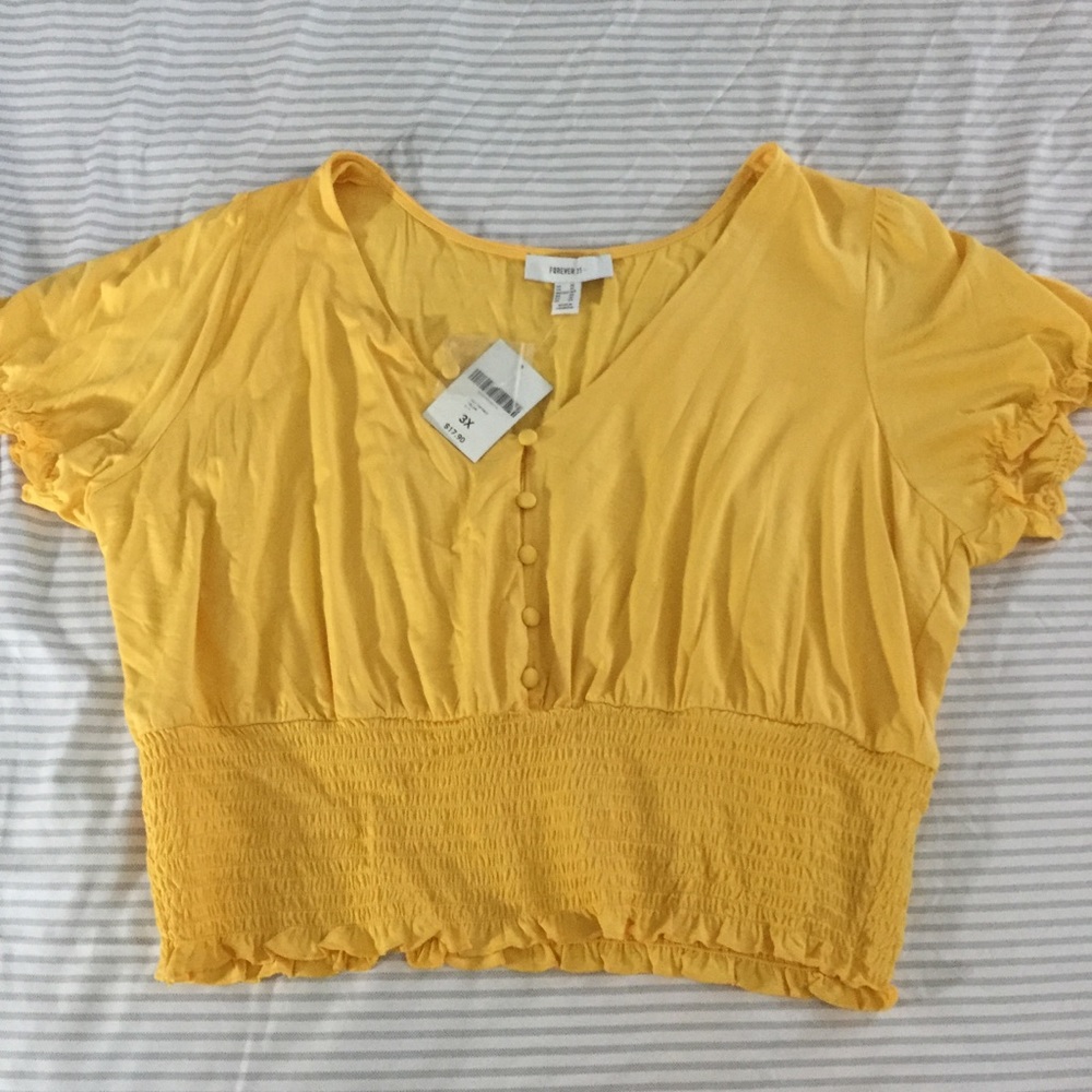 NWT Forever 21 crop top size 3xl
